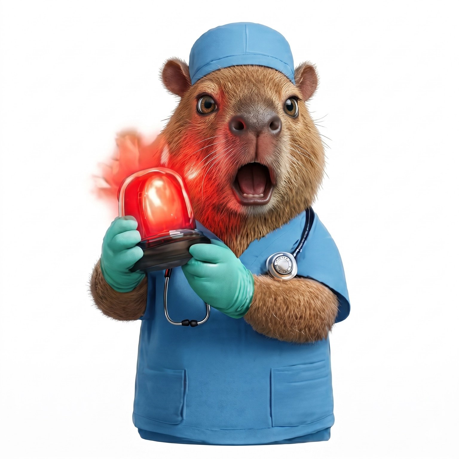 Dr. Kapibaya en modo alerta clínica