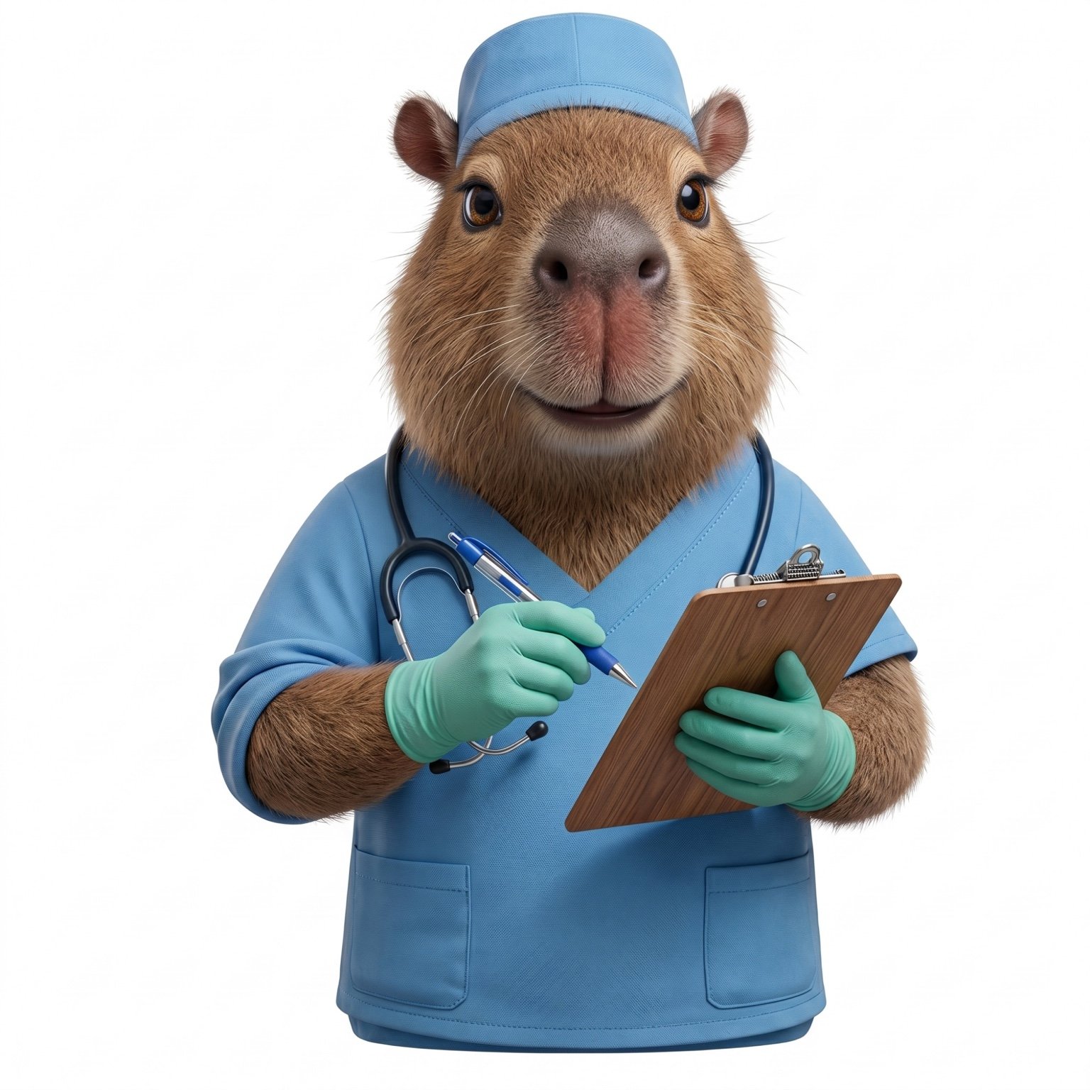 Dr. Kapibaya en evaluación clínica